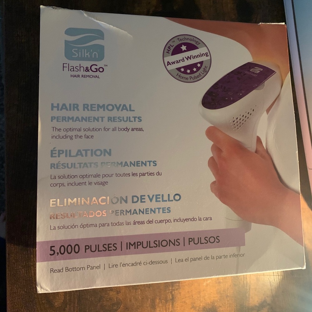 Silk N Flash and Go Laser Hair Removal Machine